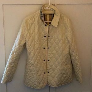 Burberry quilted coat